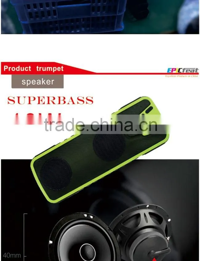 super hot 2016 10W powered speaker,waterproof bluetooth speaker,powerbank speaker