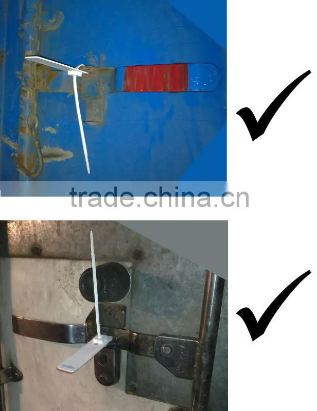 UHF RFID Plastic tie tag for container management