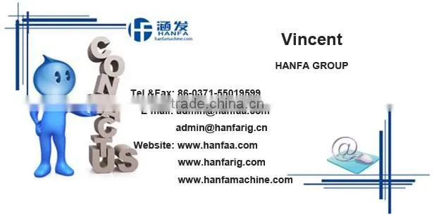 HF130 high quality practical water well drilling rig 80m,100m,130m