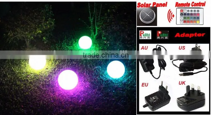 Solar LED balls with remote control 300S20