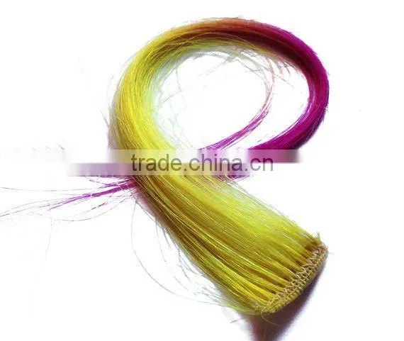 Grade AAA Remy Human Hair Extension Clip On Hair Extension