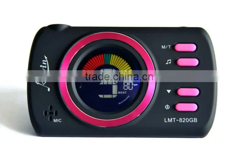 Automatic guitar tuner tuning metro-tuner with tone generator