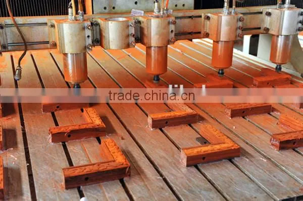 Multi head cnc router machine