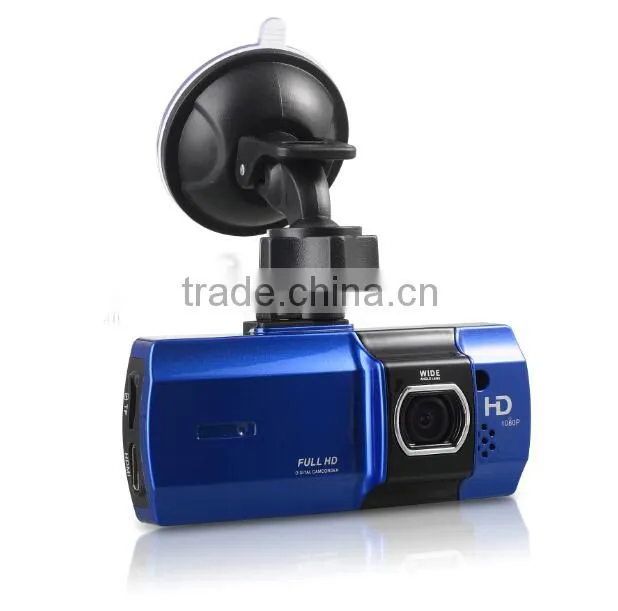 2014 Best selling full hd 1080p car camera DVR /G-sensor+148 degree+H.264+24 hour Parking Monitoring+WDR/HDR