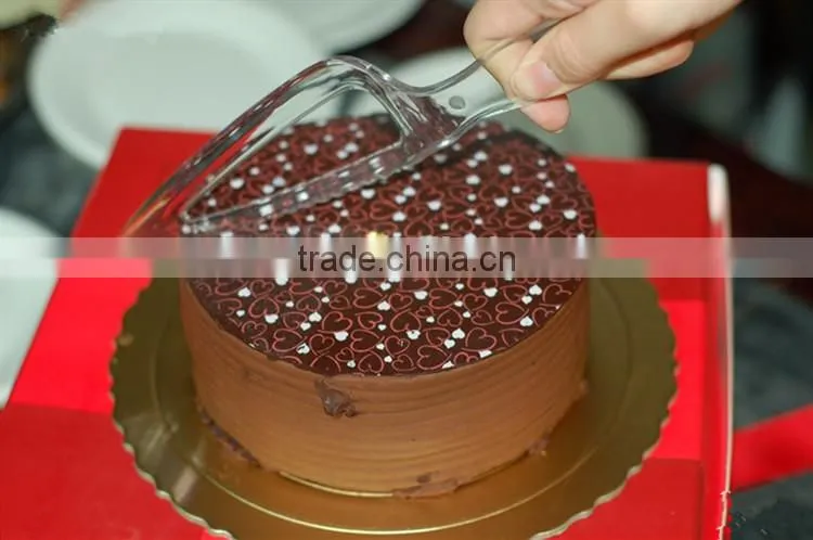 stainless steel pizza cutter cake knife