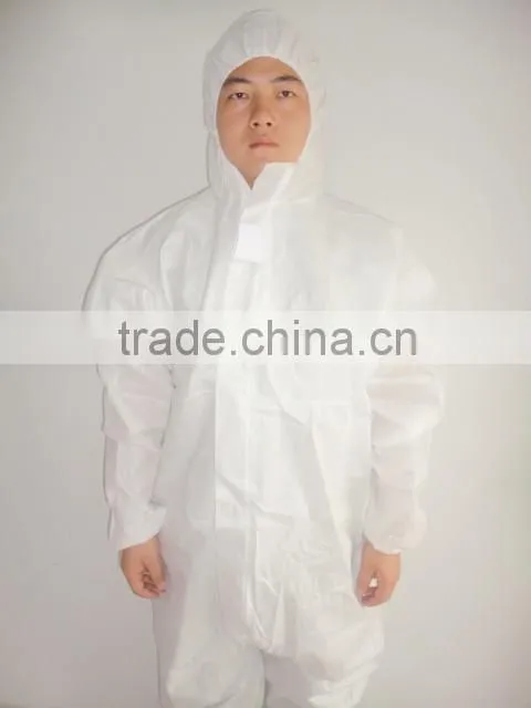 nonwoven oil resistant protective clothing/suit