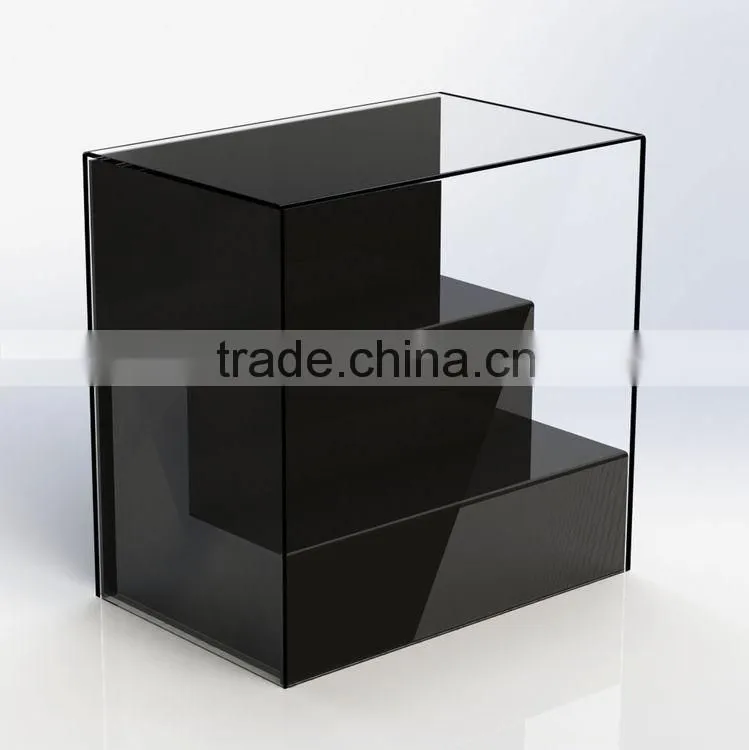 Custom Design Tiered Acrylic Display Case