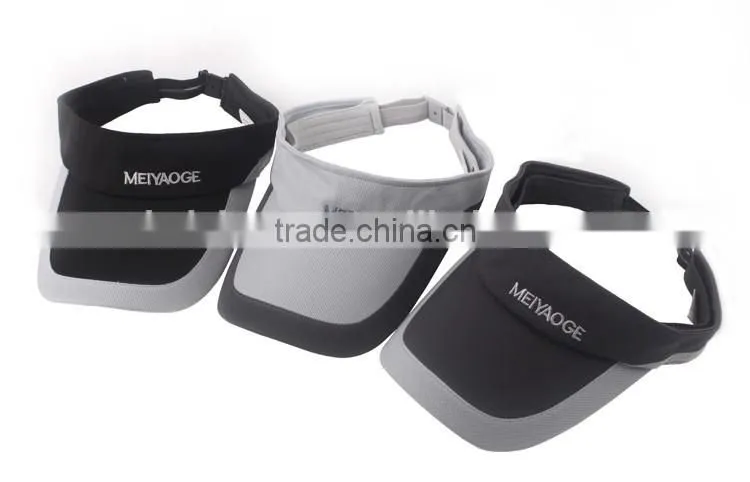 custom made camouflage cheap promotional sun visor hat wholesale