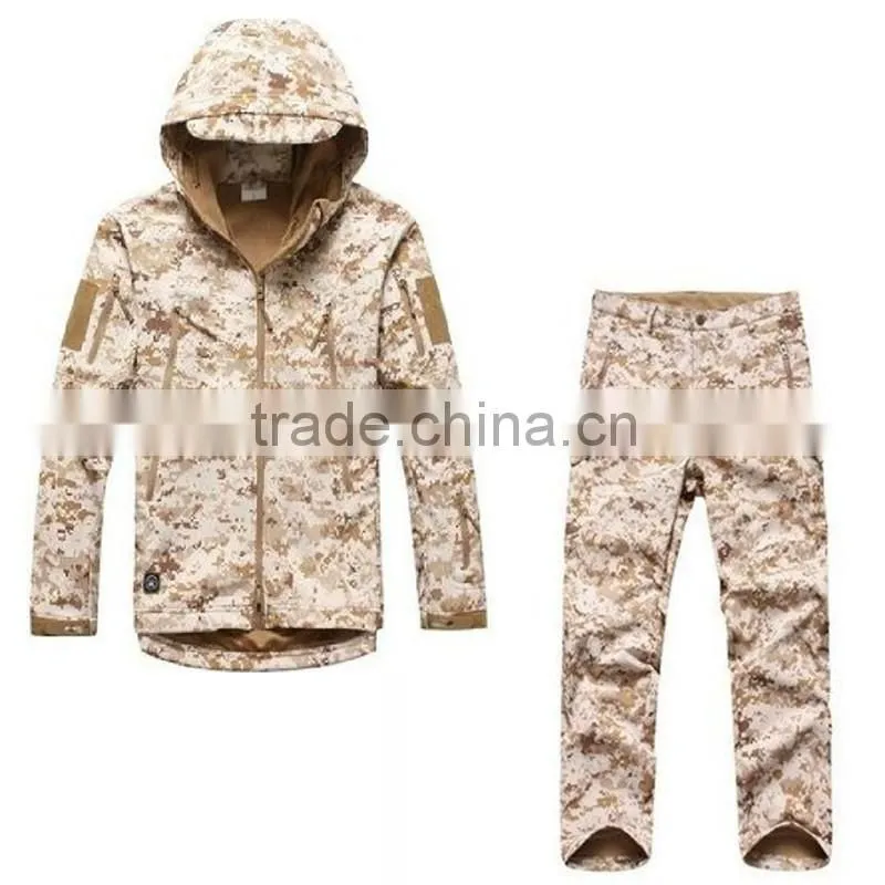 men outdoor military jacket softshell hunting clothing for winter, TAD V4.0 military uniform