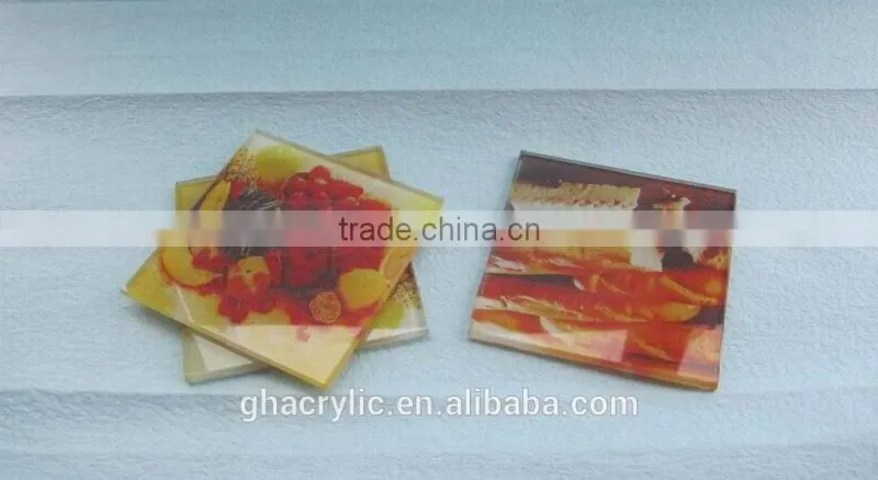 GH-R014 beautiful design Acrylic display sheet / acrylic cup wad