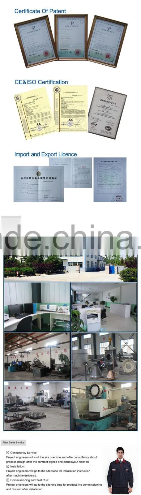 SHINA - gypsum powder production line