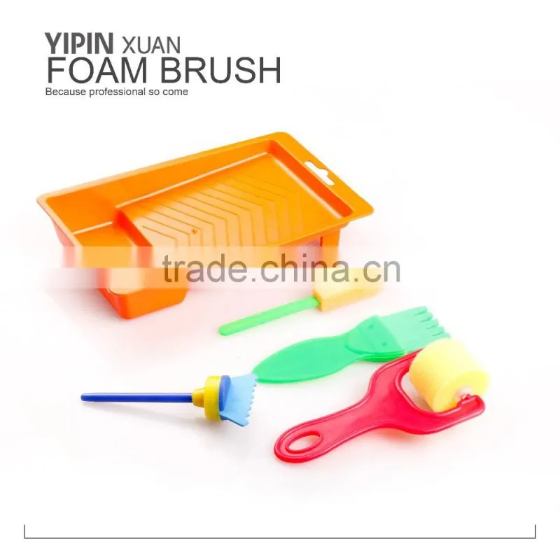 Children DIY Sponge Brush Set