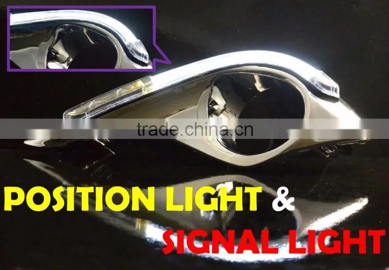 Car Accessories FOR Toyota Highlander 2012 DRL Daytime Running LIGHT
