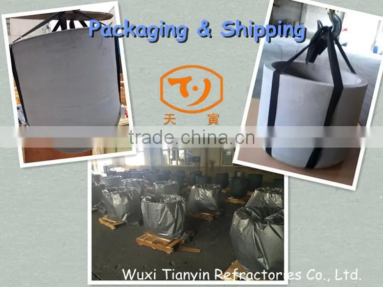 Graphite Crucible for melting ingot of aluminum/copper/zinc