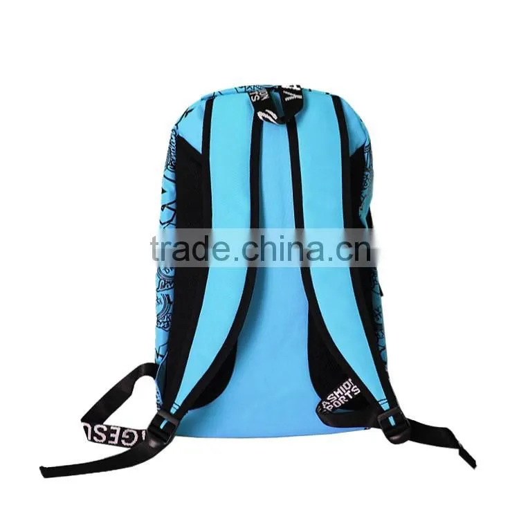 sublimation printing Korean nylon cmping backpack