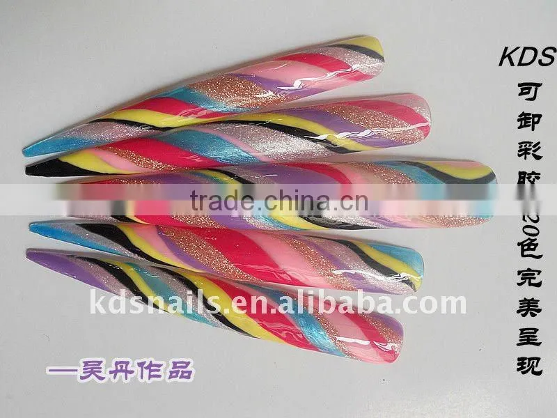 professional uv gel nails kit crystal nails glitter gel wholesale