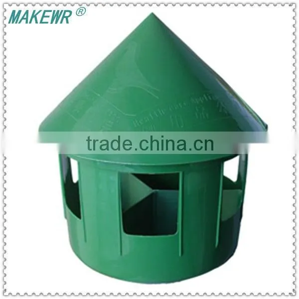 Round Suspended Plastic Pigeon Feeder