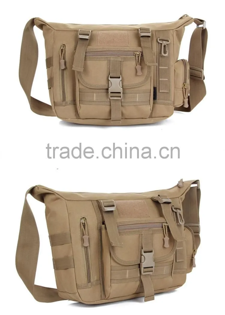 Outdoor camouflage sport molle tactical military army sling bag