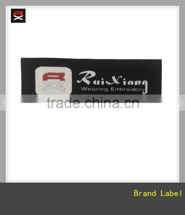 2015 Custom high quality woven label ,garment label,clothing label