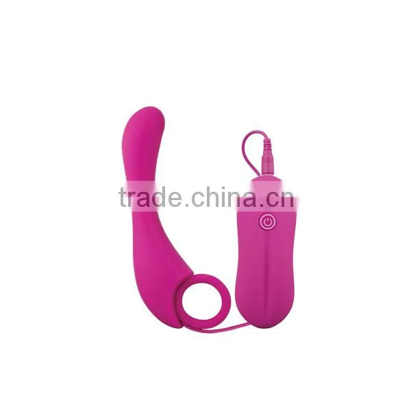Adult Toys Black Silicone Vibrating Anal Sex