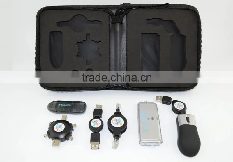 NEW COMPUTER NOTEBOOK TRAVEL KIT CARD READER USB MOUSE computer tool USB kit