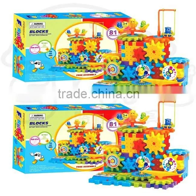 Bear figure ABS SGS material toy for children