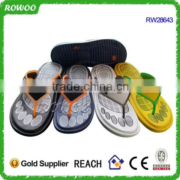 cheap fashion massage bottom slipper massage slipper/pvc slipper/plastic slipper