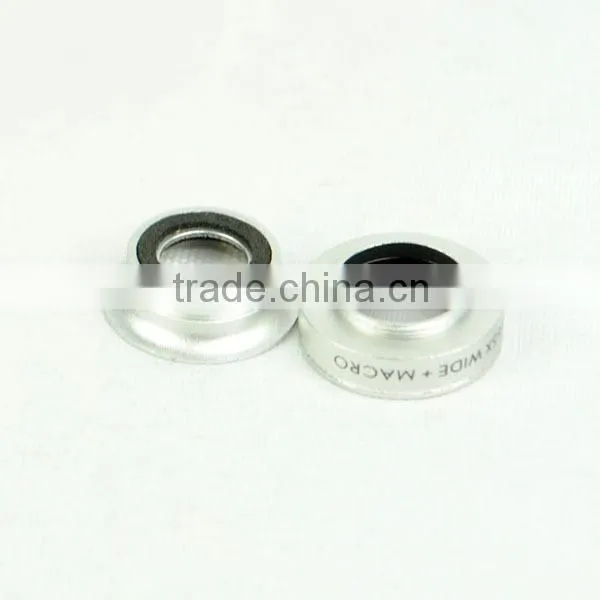 0.65 Wide + Macro Lens With Clip Clamp For iPhone Samsung Cell Phone Camera Lens
