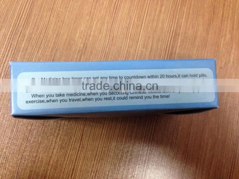 Vibrative Medicine timer,new pill box timer electrical Reminder pill box with alarm timer