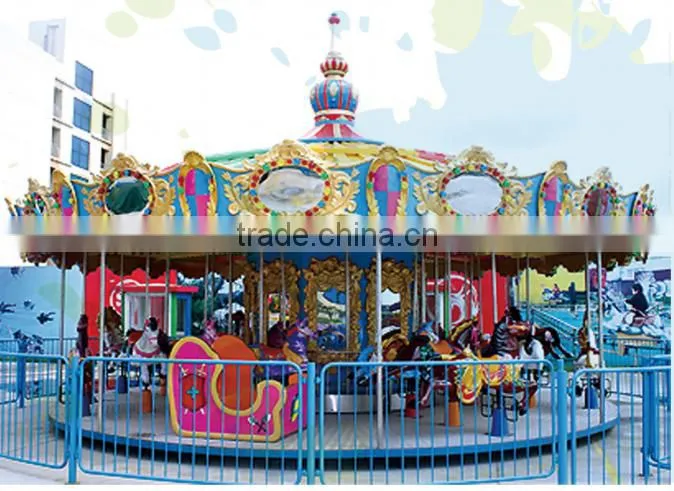 12-seat indoor carousel