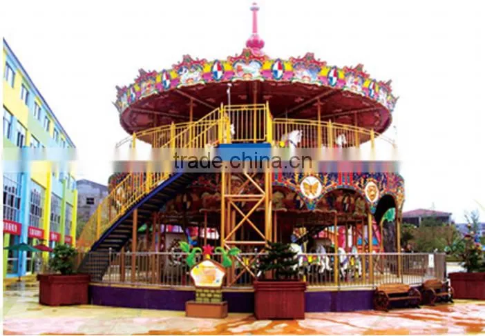 12-seat indoor carousel