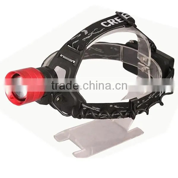 led headlamp high quality Led aluminum headlight rechargeable LED headlamp