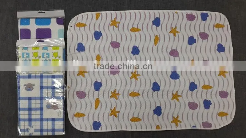 Disposable Baby Changing Mat Non-woven and PE sheet