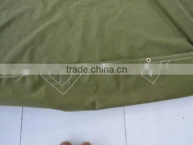 Heavy duty flame retardant cotton canvas tarpaulin