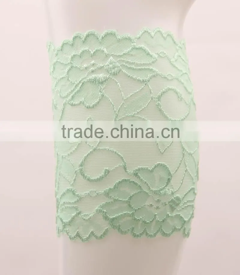 Wholesale Women Lace Leg Warmers Elastic Lace Boot Socks Flower Design Lace Boot Toppers