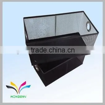 House hold metal material decorative trash can covers for used item sale