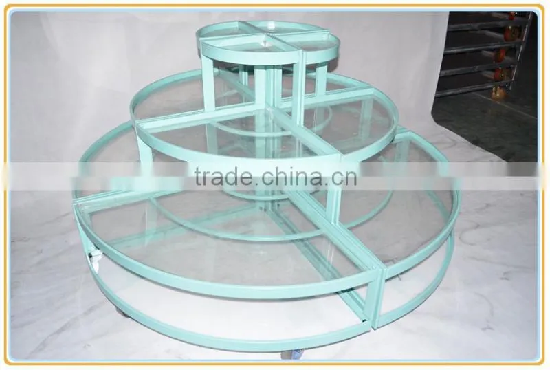 garden flower pots/plant pots display rack garden decor
