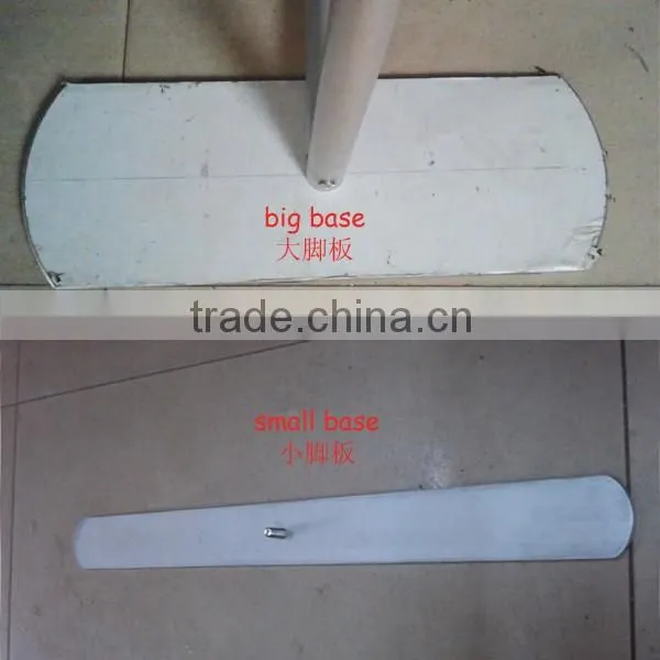 Aluminium/fabric wall display for trade show/advertising