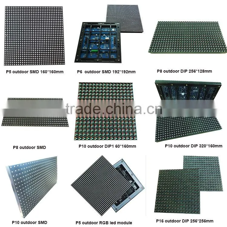 Card Outdoor Moving Message LED Scrolling Sign Display Advertising Board