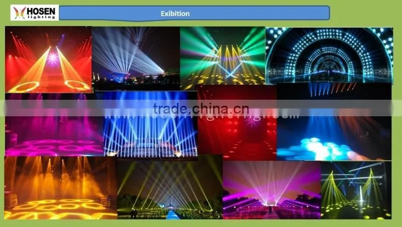 Hot selling 8pcs 3W led RGBW 4in1 Eight eye led gobo light