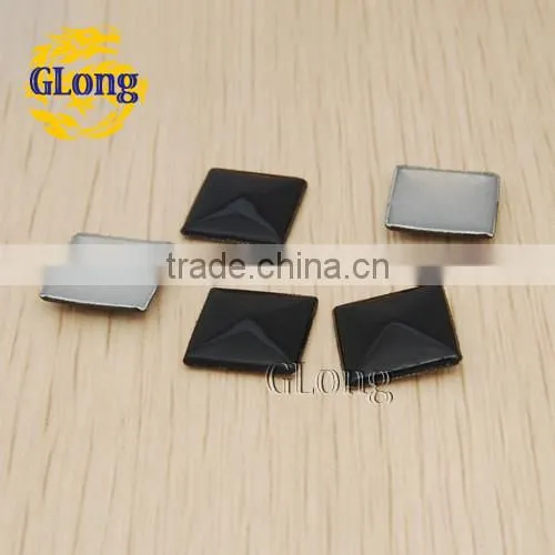Hot Fix Pyramid Silver Aluminum DIY accessories for clothing bag shoe/wholesale/Free Shipping #GT101-10Z(Mix-s)