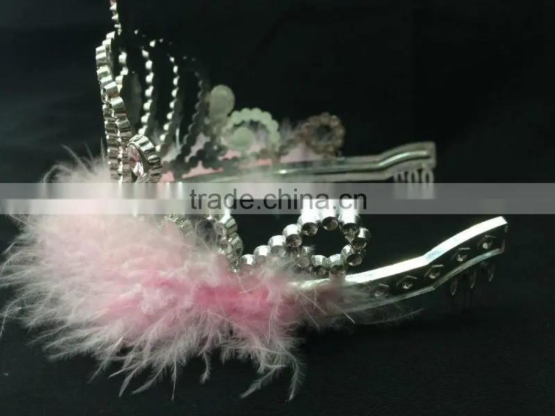 Crown necessary gift birthday party hat female crown princess and lovely dress up theme party