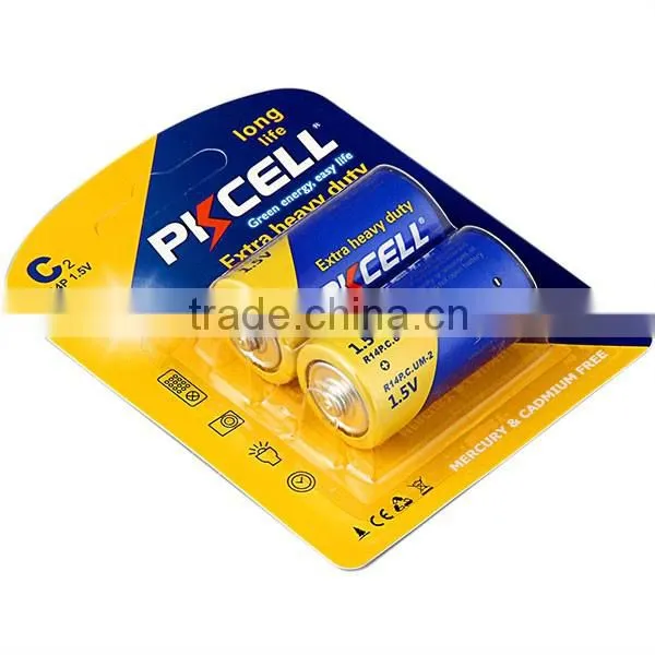 UM-2 battery Battery Packs CARBON ZINC R14P-2/S DRY BATTERY C 1.5V
