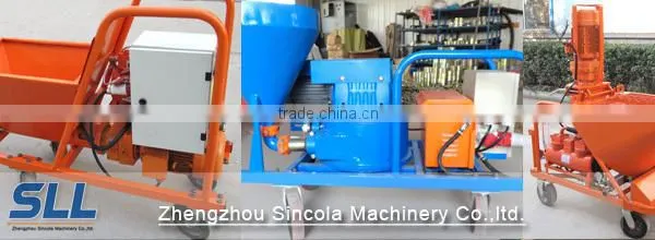 Sincola Multi-function plaster machine made in China