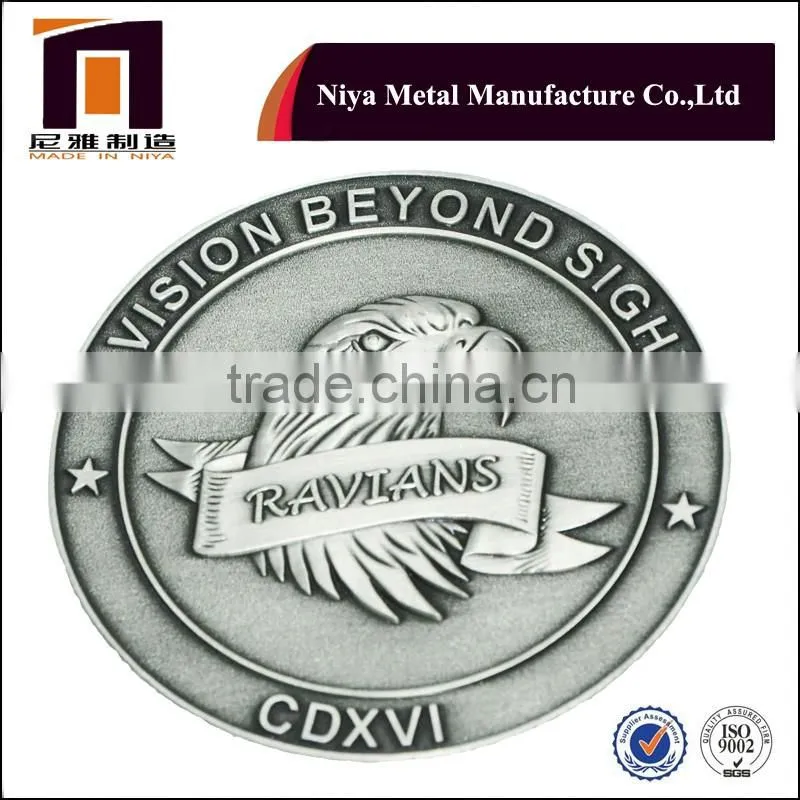 2016 new design cheap custom made coins