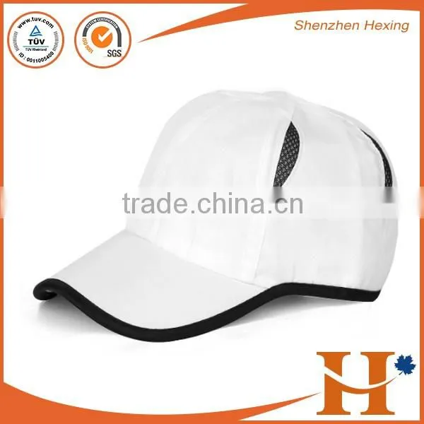 Adults Age Group Promotional White Hat Private Label Baseball Caps Wholesale Cap And Hat