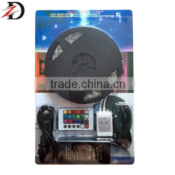 SMD5050 24 Keys RGB LED Strip Blister Package