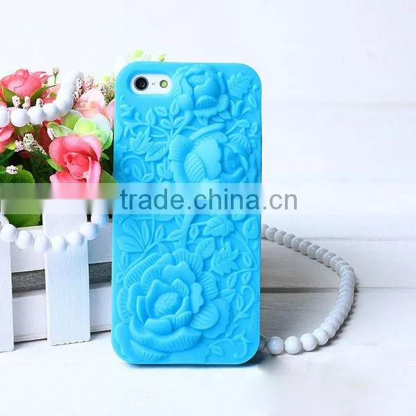 2014 silicone phone case for iphone 5 made in china