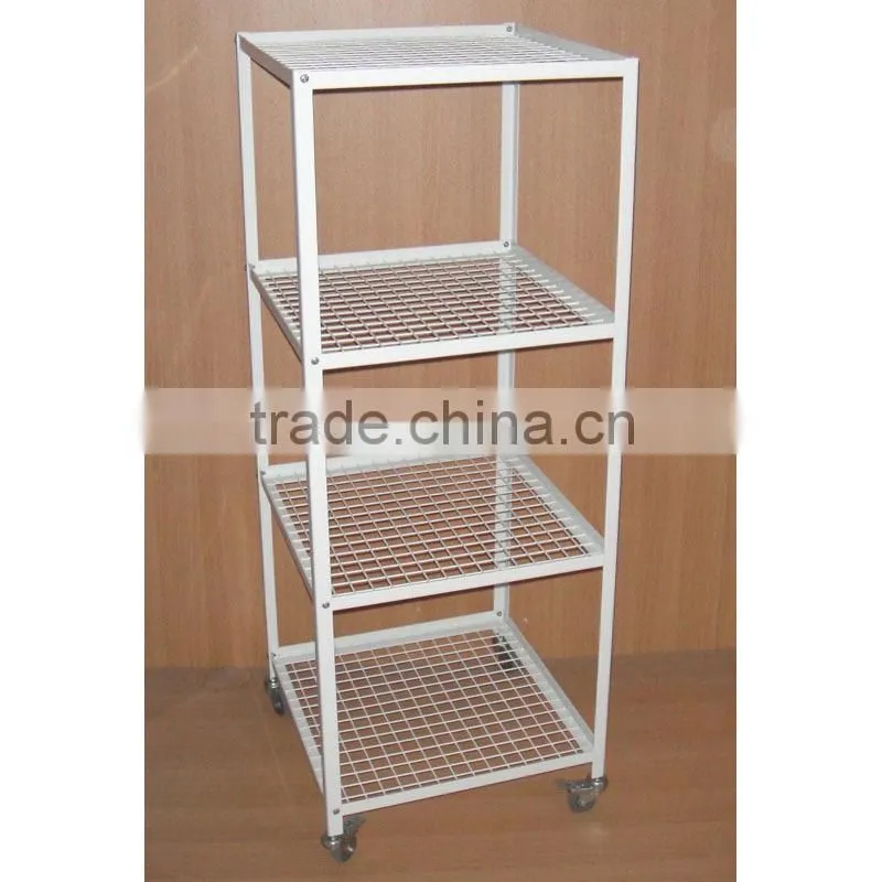 high quality 4 tier heavy duty metal layer rack with trade assurance