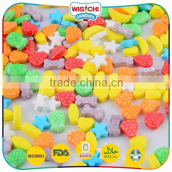 Mini shaped fruity flavor tablet press for candy